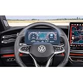 Engo Volkswagen Tiguan 10.25 in&ccedil; Dijital G&ouml;sterge Ekran Koruyucu ile Uyumlu