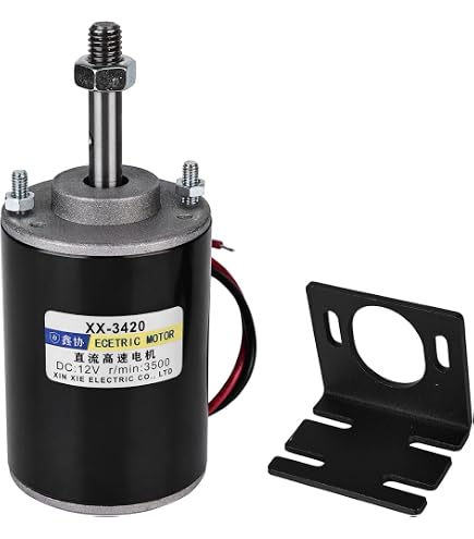 DC-Permanentmagnet-Gleichstrommotor 12/24V 30W – 3500/7000 U/min, Reversibel, Für DIY-Generator & Kleingeräte