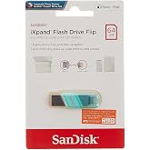 SanDisk iXpand Flash Drive Flip 64GB, Mint Color