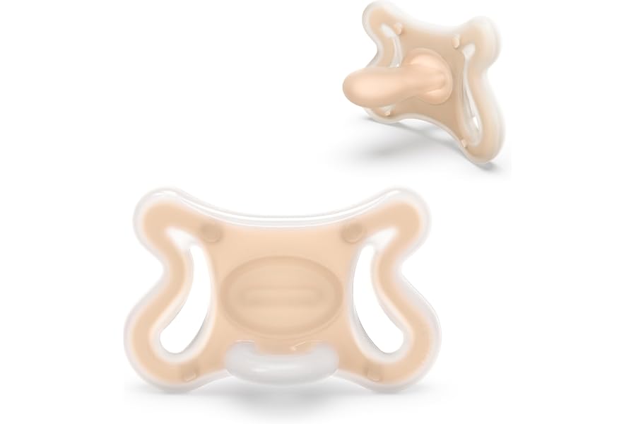 Suavinex, Chupete Recién Nacido Zero Zero, Bebés 0/6 Meses, Fair | Tetina Fisiológica SX Pro, Plana y Flexible, Respeta la La