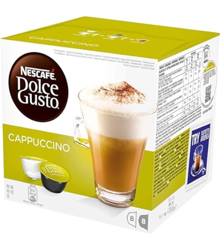 NESCAFÉ Dolce Gusto Coffee Capsules Cappuccino, 16 Count (Pack Of