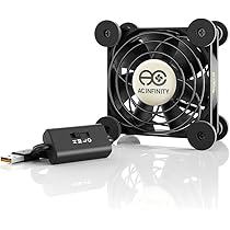 AC Infinity Double 12025 USB Speed Controller Mini Fan Set - View #8