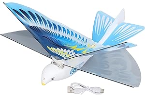 RAGUSO Zabawka Latającego Ptaka, Lekka Elektroniczna Zabawka Latającego Ptaka 75mah Port USB do Trawnika
