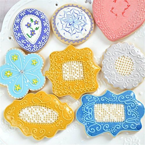Kuyiyilo,Set Of 4 Mousse Ring Diy Cookie