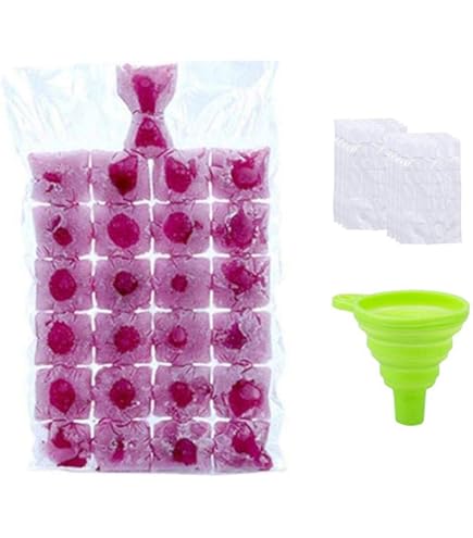 COM-FOUR® 30X Sacs à Glaçons Pouvant Contenir Jusqu'à 720 Glaçons - Sac