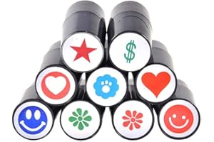 Basisago Tampon d'impression,Séchage RapiGolf Tampon Tampon Marqueur Différents Motifs Lumineux Impression Durable Sceau Cadeau Balle Stamper Accessoire Golfeur