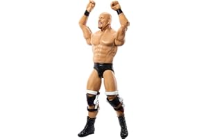 Mattel Figurka WWE, 15 cm, kolekcjonerski kamień zimny Steve Austin z 10 punktami artykulacji i realistycznym wyglądem