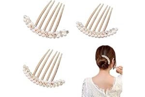 ‎SJBAUTYO SJBAUTYO 3 Stück Strass Haarkamm,Steckkamm Haarkämme Klemme,für Frauen Mädchen Geschenk Braut Haarschmuck Haare Seitenkamm,3 Stile
