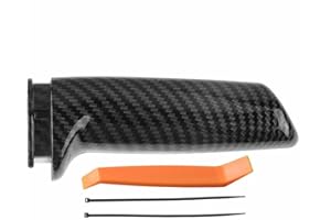 Snowchecking Auto-Handbremsgriff-Abdeckung, Karbonfaser, für BMW E46, E90, E92, F30, F32, Handbremsabdeckung, Schutzhülle
