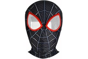 Miotlsy Spider Masks Halloween 3D Mask Spider Masks Adult Kids Halloween Movie Teenagers Cosplay Costumes Costumes Lycra Mask Superhero Lenses Peter Parker