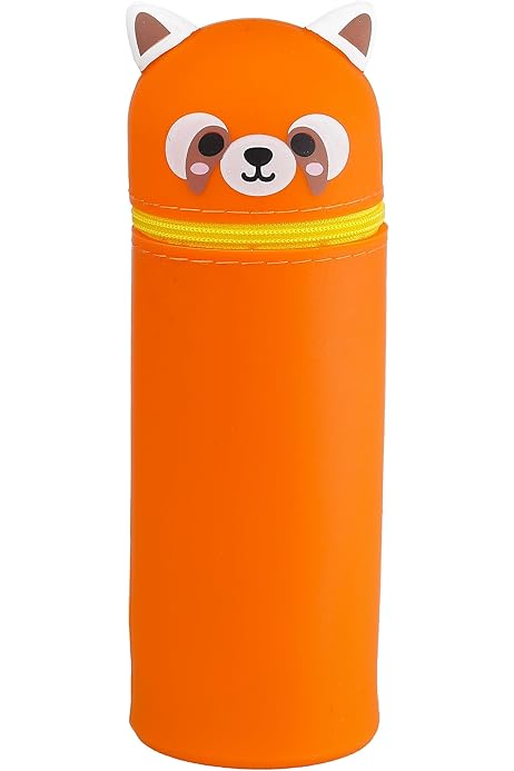 Astuccio Portapenne In Silicone A Forma Di Orso - Kawaii E Multifunzionale, Verde - Foto 10