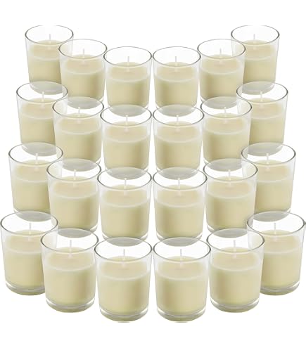 Bolsius Bougies D'Extérieur Twilight - Lot De 6 En Verre Orange - 70 Heures De Combustion