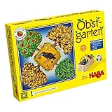 Haba fruta jardín HABA El Frutal, 47 Piezas,Juego de Dados Infantil, Juguete, 4170