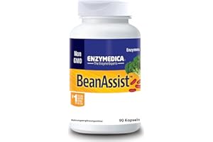 ‎ENZYMEDICA ENZYMEDICA - BeanAssist (90 Kapseln) | Lebensmittelintoleranz Nahrungsergänzungsmittel mit Verdauungsenzymen, Bakterienkulturen für eine gesunde Verdauung gegen Magen & Verdauungsbeschwerden