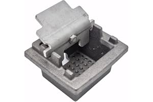 ZCIZIU Brasero de Rechange en Fonte pour poêle à granulés Viviana Evo et Viviana Plus Evo La Nordica