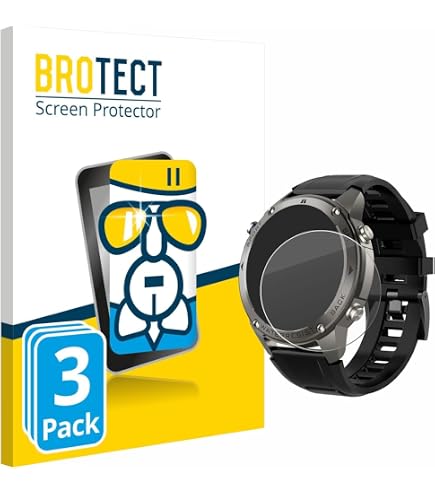 BROTECT 2x Full-Cover Displayschutzfolie Für Futaba 4PM R304SB – 3D Gebogen, Selbstheilend, Anti-fingerprint, Kristallklar
