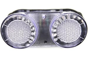 avdb-moto LED Taillight with Integrated turn signals Compatible with Yamaha R1 2000/2001, FZ1 FZS 2001/2005 (Clear)