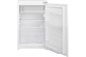 TELEFUNKEN EKGS120E2 Einbaukühlschrank mit 4-Sterne-Gefrierfach | 88cm Nische | Schlepptür-Technik | 112 Liter Nutzinhalt | Temperaturregelung | Weiß