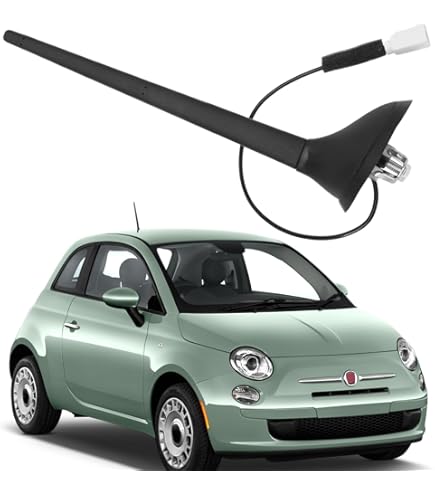 Antenna AM FM Auto 52019353 51910790 Gomma Nera Ricambio per 2012 in Poi Antenne Auto o Video Antenne