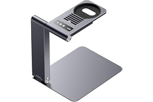 LaserPecker Supporto Elettrico per LaserPecker L1 Pro, Messa a Fuoco Automatica con un Clic + Regolazione con Pulsante, Pieghevole, Accessorio per LP1 Pro (Modulo laser non incluso)