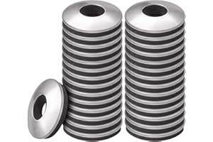BOUMVID Arandelas de Sellado Adheridas con EPDM, 50 Piezas M4.2 x 12mm Arandela Goma Selladas con Respaldo de Neopreno Acero Inoxidable, para Tornillos Autorroscante