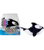Lansay Zhu Zhu Aquarium – Crystal Le Poisson-Ange Royal, Peluche Interactive Sans Eau, Dès 4 Ans