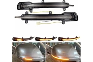 Malcayang Indicatori di direzione dinamici a LED nello specchietto retrovisore per Q5 SQ5 8R Q7 4L 2010-2015