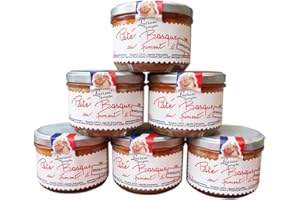 Lot de 6 Pâtés Basque au piment d'Espelette -220g LUCIEN GEORGELIN