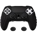 PlayVital Cover per ps5 Edge Controller Custodia Joystick Silicone Protettiva Skin Antiscivolo con Gommini Coprilevette Analo