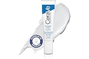CeraVe Crema Reparadora Contorno de Ojos, Para Todo Tipo de Pieles, Reducción de Ojeras y Bolsas, Enriquecida con Ácido Hialurónico y Niacinamida, 14ml