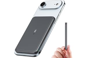 TRKOY For Magsafe Power Bank, Ultra-Slim Wireless Portable Charger, 5000mAh Magnetic Power Bank Fast Charging with USB-C, Portable Phone Charger Battery Pack Compatible with iPhone 17/16/15/14/13/12 Series