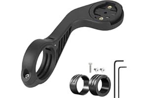 HTTYHT Soporte Manillar Bicicleta Extensor para Garmin Edge 540 530 520 510 500 200 130 25 20 840 830 820 810 800 1000 1030 1040 Plus Explore 2 GPS Soporte Bici de Carretera Montaña