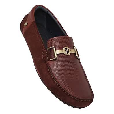 tommy hilfiger burgundy loafers