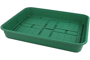 AGP ADVANCED GLOBAL PRODUCTIONS Large Gravel Tray Garden Greenhouse Flower Pot Planter Patio Vent Lid Propagator Cover (1 GREEN GRAVEL TRAY)