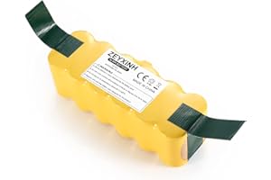 ZEYXINH Ersatzakku für iRobot Roomba, 14.4V 4500mAh NI-Mh Akku für iRobot Roomba 500 600 700 800 Serie 510 521 530 535 540 550 552 555 560 562 570 580 595 610 620 650 660 760 770 780 790 800 870 880