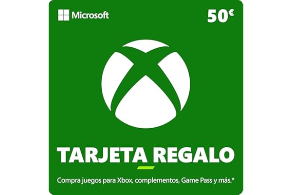 Xbox - Tarjeta Regalo Digital - 50 EUR
