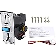 WANGCL Coin Operated Timer Controller Board Multi Coin Acceptor Selector Slot Compatible with Arcade Mechanism Vending Machine
