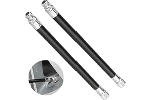 Katyjun 2 Stück Autoventil Ventil Verlängerung, Ventilverlängerung E Scooter, Reifenventilverlängerung für M365 Pro Pro2 1S Elektroroller(16cm)