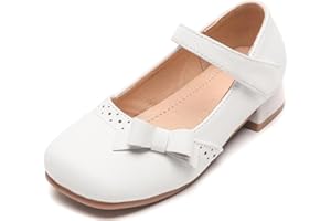 PPXID Chaussures Princesse Fille Mary Jane Ballerine Enfant pour Ceremonie Mariage Fête Chaussures Plates Confortable