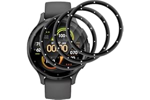 Beukei Pellicola Protettiva per Garmin Venu 3s, 3 Pezzi Proteggi Schermo[Sensibile al Tatto][Ultra HD][Senza Bolle][Anti-Graffio][Alta Trasparente] Glass