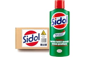 ‎SUYASA Sidol Środek do Czyszczenia Metali Henkel 150 ml – Polerowanie i Ochrona Bez Zarysowań dla Stali Nierdzewnej, Chromu, Miedzi i Mosiądzu – Idealny do Domu, Kuchni i Akcesoriów Samochodowych