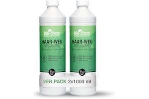 BIO-CHEM CLEANTEC bio-chem - Odblokowanie odpływu 2 x 1L - ekspresowa formuła niezwykle skuteczna w walce z zatorami i włosami - do prysznica, wanny, szamba, umywalki, kuchni, syfonu