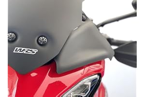 COPPIA DEFLETTORI ARIA NERO OPACO WRS COMPATIBILI CON MULTISTRADA V4 / S/S SPORT 2020-2023