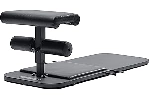 ‎ERIC FLAG Eric Flag Hantelbank Verstellbar in 7 Höhen für Home Gym - Fitnessbank für Bauchmuskeln, Hip Trust, Nordic Hamstring Curl - Ultrabequeme Trainingsbank, Komplette Fitness Geräte Zuhause