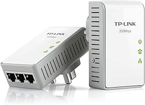 TP-LINK TL-PA2030KIT 200Mbps Powerline Adapter with 3 Ports - Twin Pack