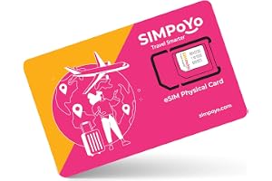 GL.iNet SIMPoYo Physical eSIM, 8 Profiles, / Global, for Travel Routers