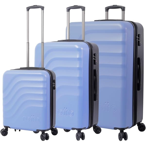 TOTTO Maleta Trolley Cabina, Modelo Rayatta, X 57 X Cm