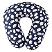 Magasin Crown Print U-Shaped Memory Foam Travel Pillow - 12"x12", Blue RS.999.00
