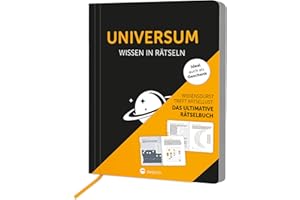 Universum I Wissen in Rätseln: Rätselbuch für Erwachsene. Das perfekte Geschenk für Hobby-Astronomen und Rätsel-Freunde