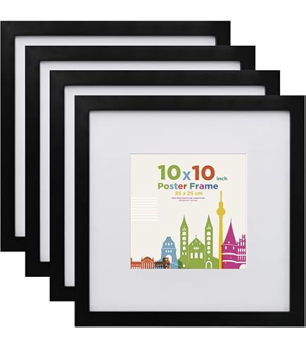 JioJio Chan Bilderrahmen 025 – 25,4x20,3 Cm, Mit Motivierendem Spruch, Für Tisch Oder Wand